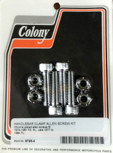 HANDLEBAR CLAMP ALLEN SCREW KIT